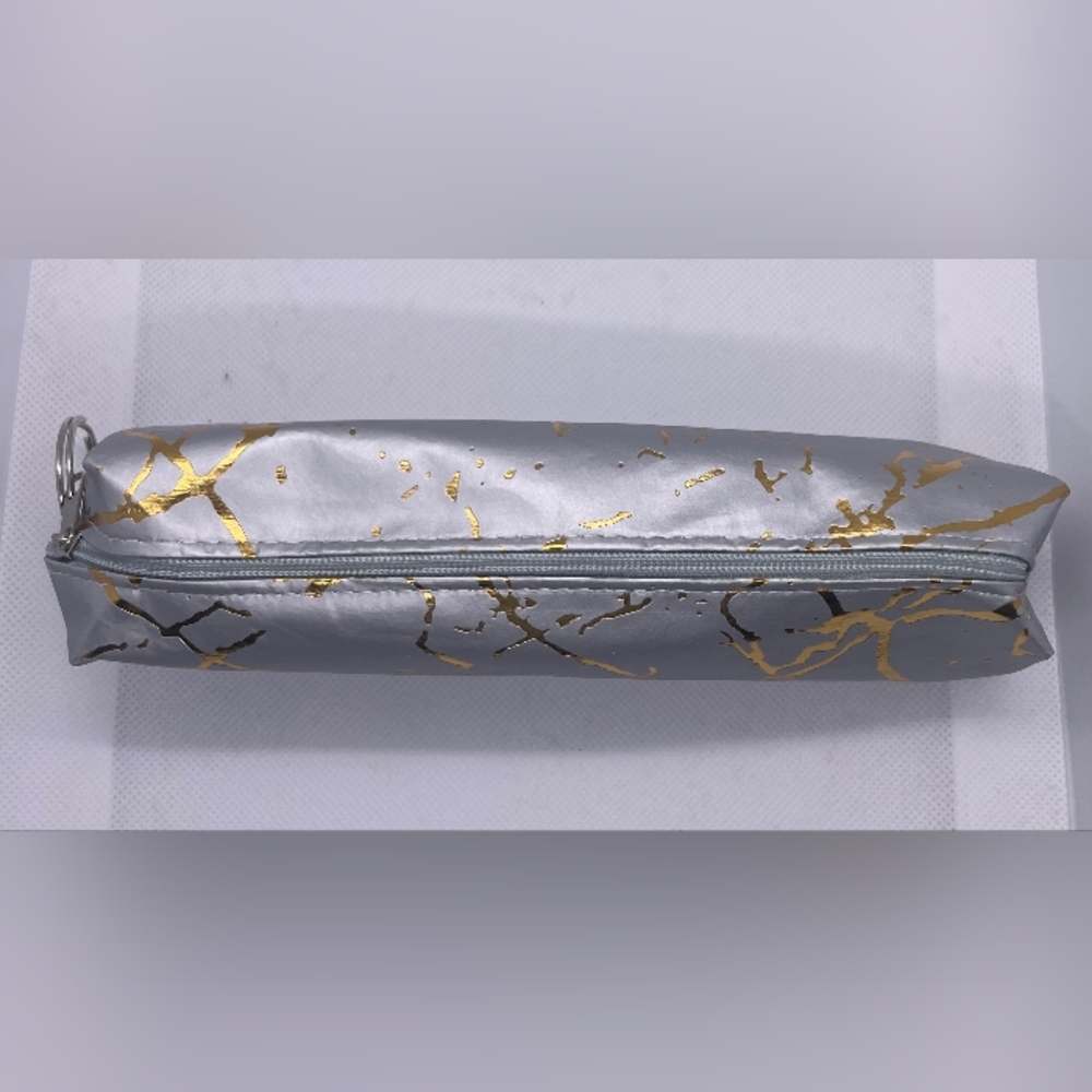 🆕 NIP MARBLED PENCIL POUCH/PURSE ORGANIZER/EVERYTHING POUCH